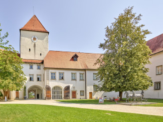 Veste Oberhaus Burginnenhof