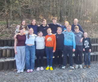 Gruppe der Konfirmanden 2026 aus Tiefenbach und Tittling